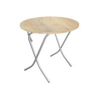 100 Cm Yuvarlak  Masa Meşe