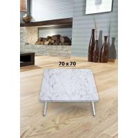 Yer Sofrası 70*70 Cm Kare Beyaz Mermer Renk