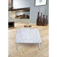 Yer Sofrası 80*80 Cm Kare Beyaz Mermer Renk
