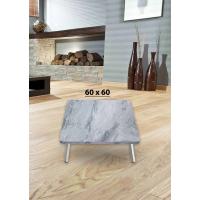 Yer Sofrası 60*60 Cm Kare Gri Mermer Renk