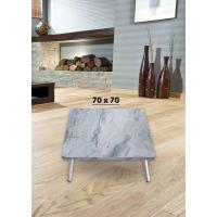 Yer Sofrası 70*70 Cm Kare Gri Mermer Renk