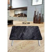 Yer Sofrası 70*120 Cm Dikdörtgen Siyah Mermer Renk