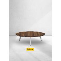Yer Sofrası 60 Cm Papatya Ceviz Renk