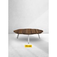 Yer Sofrası 70 Cm Papatya Ceviz Renk