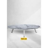 Yer Sofrası 100 Cm Papatya Gri Mermer Renk