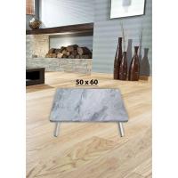Yer Sofrası 50*60  Cm Dikdörtgen Gri Mermer Renk