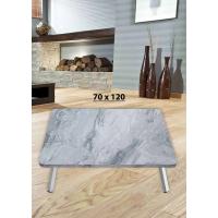 Yer Sofrası 70*120  Cm Dikdörtgen Gri Mermer Renk
