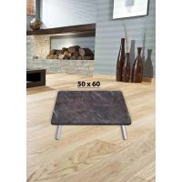 Yer Sofrası 50*60 Cm Dikdörtgen Kahve Mermer Renk