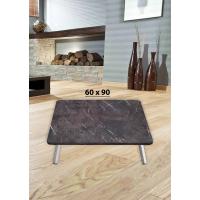 Yer Sofrası  60*90  Cm Dikdörtgen Kahve Mermer Renk