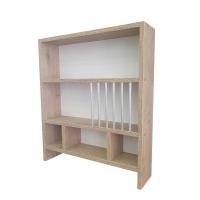 Dekoratif Baharatlık Terek Mutfak Rafı Meşe 60*70*15