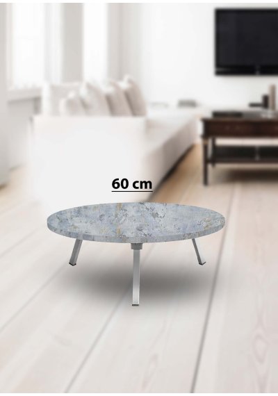 Yer Sofrası 60 Cm Yuvarlak Lidya Renk