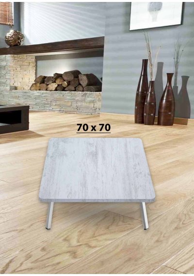 Yer Sofrası 70*70 Cm Kare Antik Renk