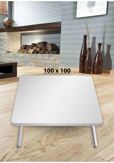 Yer Sofrası 100*100 Cm Kare Beyaz Renk