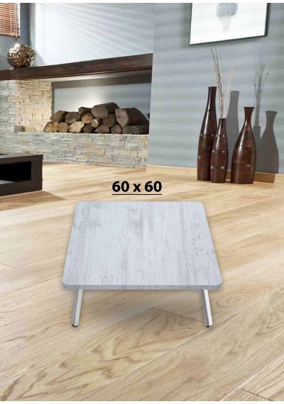 Yer Sofrası 60*60 Cm Kare Antik Renk