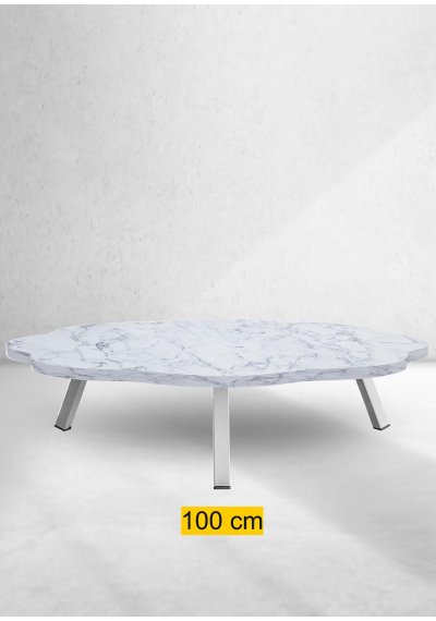 Yer Sofrası 100 Cm Papatya Beyaz Renk