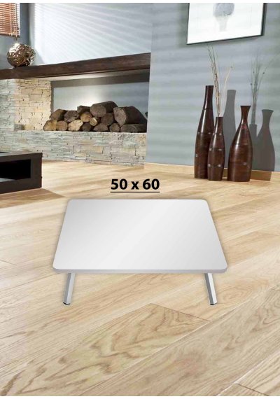 Yer Sofrası 50*60 Cm Dikdörtgen Beyaz Renk